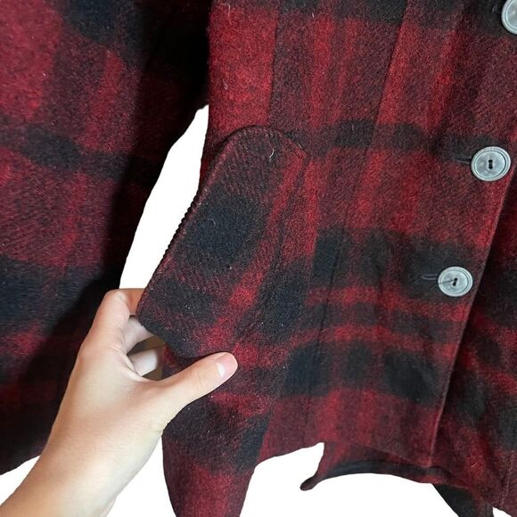 Woodland‎ waders wool blend button up coat - Picture 6 of 11